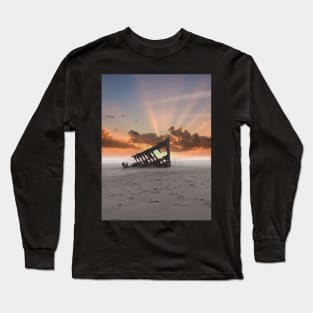 Sunset Ship Long Sleeve T-Shirt